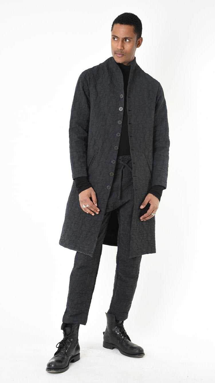 A33M LM20825 COAT Comfort Cotton Jacquard 307gr. Grey