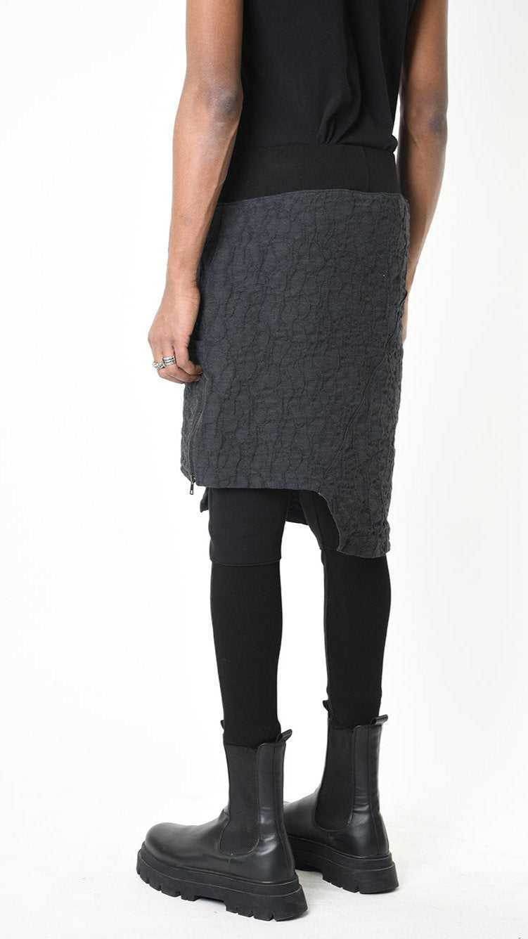 A33M LM20925 TROUSER Fleece & Cotton Jacquard 307gr. UNISEX U Grey