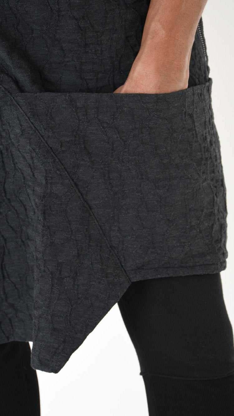 A33M LM20925 TROUSER Fleece & Cotton Jacquard 307gr. UNISEX U Grey