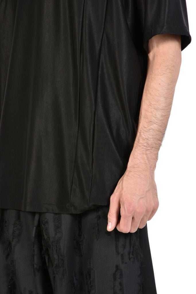 A33M ODICUL23 BLACK oversize t-shirt man