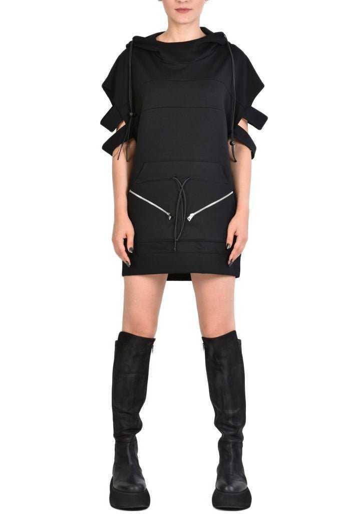 A33M POETI23 BLACK woman dress