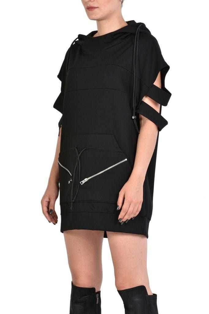 A33M POETI23 BLACK woman dress