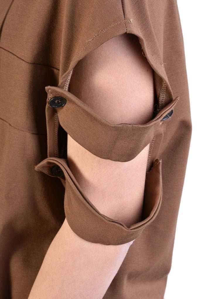 A33M POETI23 CARAMEL woman dress