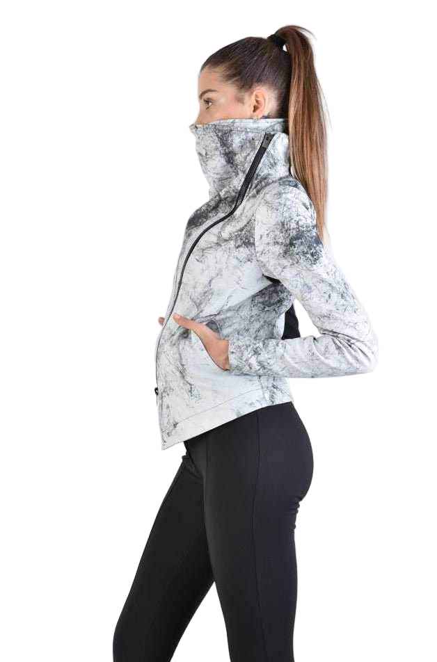 A33O LM17324D Creme Leather Jacket