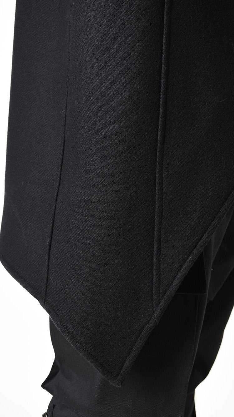 A33P LM23925 COAT Comfort Woven Cloth Black