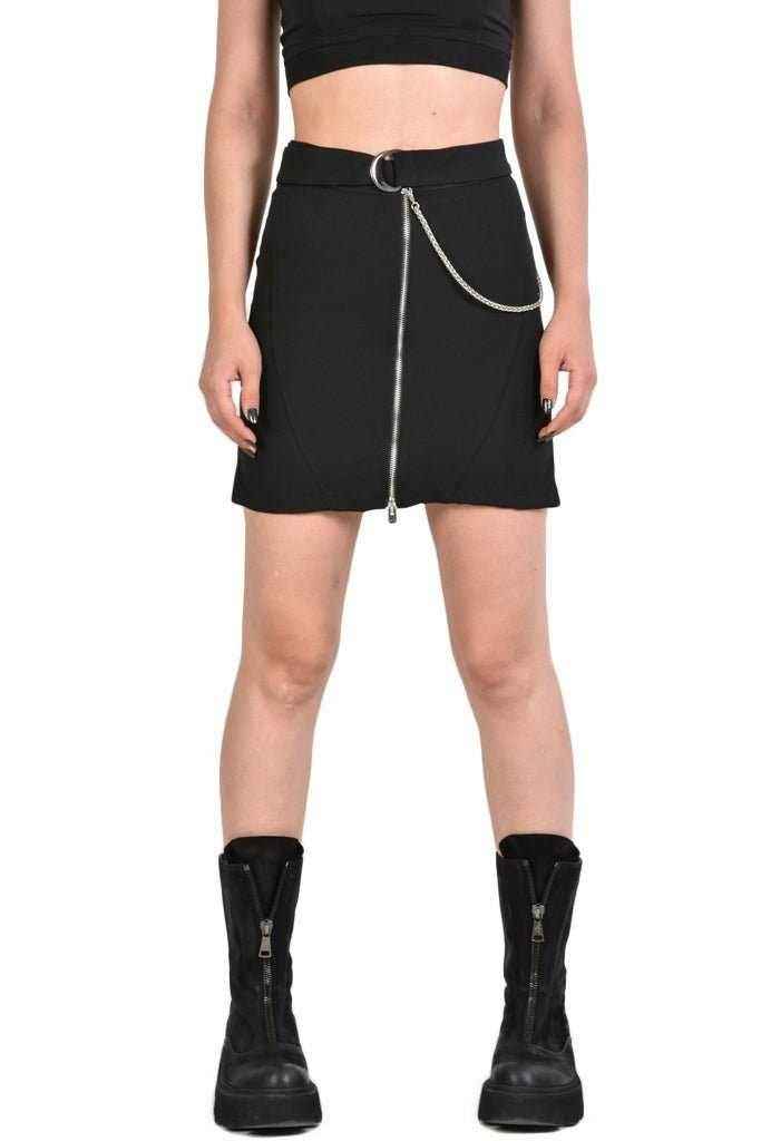 A34B BRIANA23 Black Stretch Skirt – Italian Women's