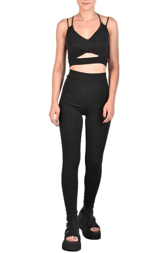 A34J PEONY23 BLACK Top