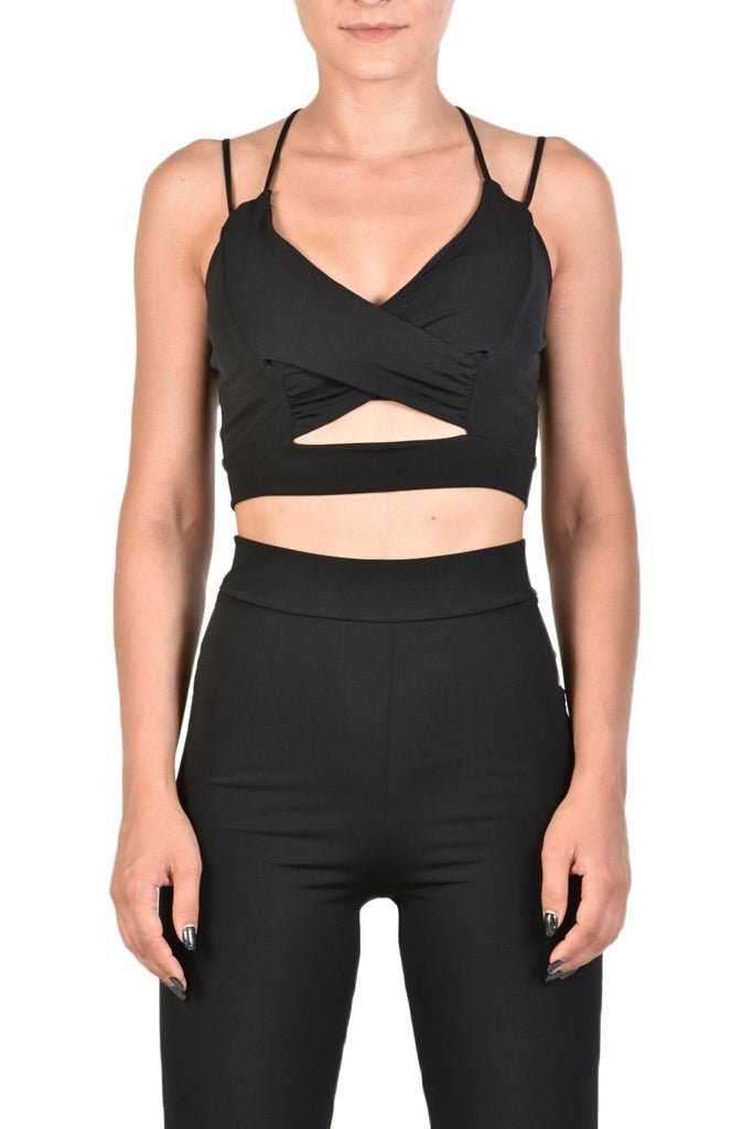 A34J PEONY23 BLACK Top