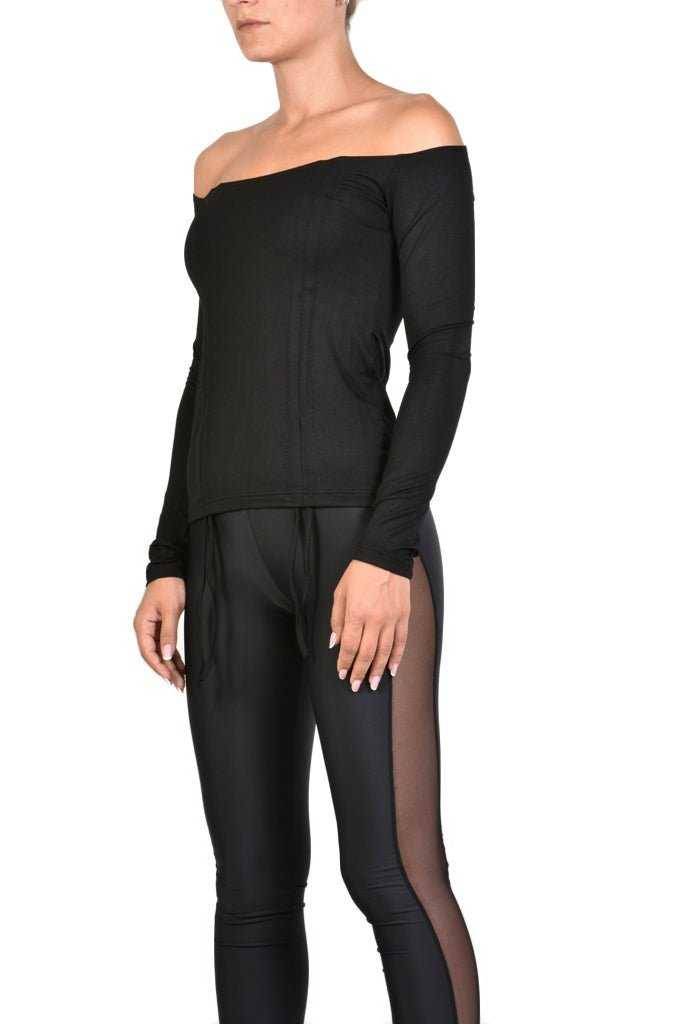 A34J SUSAN23 BLACK Top Woman