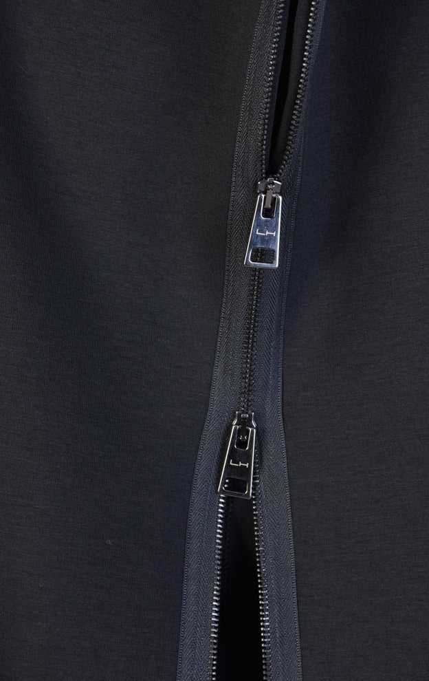 A34M LW62323 BLACK Long Scuba Coat