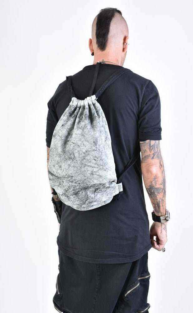 A34O LW76024 Creme 100% Vera Pelle Leather Bag – Italian Unisex