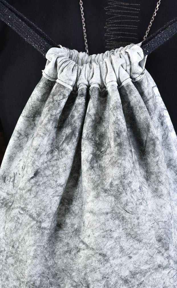 A34O LW76024 Creme 100% Vera Pelle Leather Bag – Italian Unisex