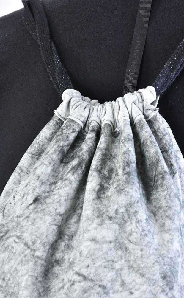 A34O LW76024 Creme Leather Bag