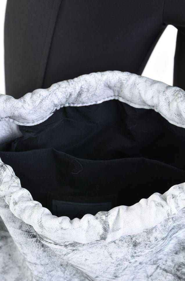 A34O LW76024D Creme 100% Vera Pelle Leather Bag – Italian Unisex