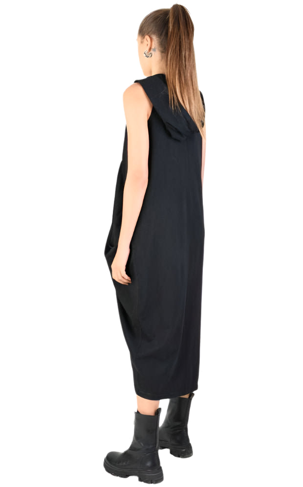 A34V LW65023 BLACK Sleeveless Dress