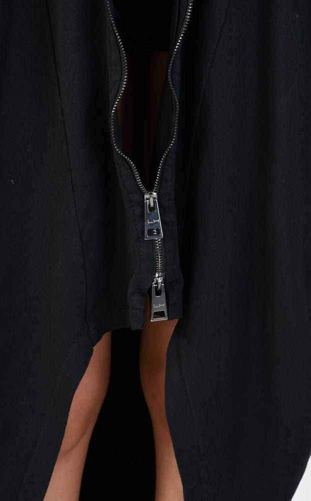 A34V LW65023 BLACK Sleeveless Dress