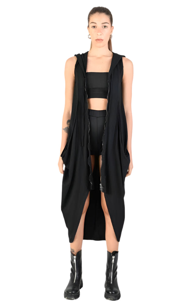 A34V LW65023 BLACK Sleeveless Dress