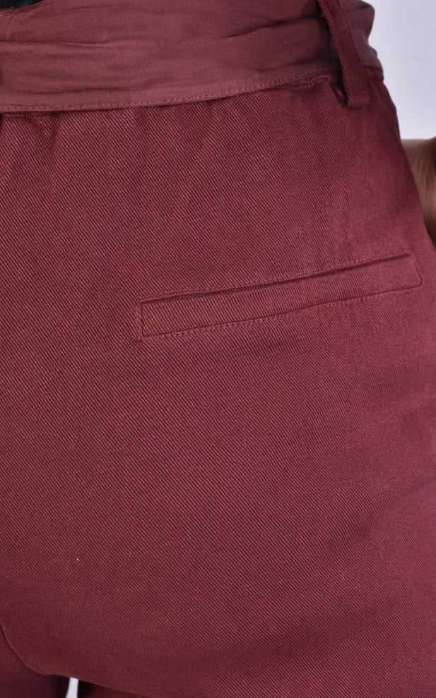 A39B SM16325 BLOOD Gabardine Trouser