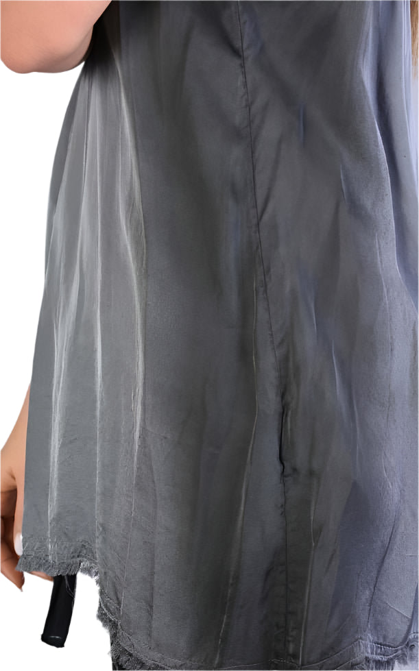 A39B SM188 GREY Satin Degrade Tank Top