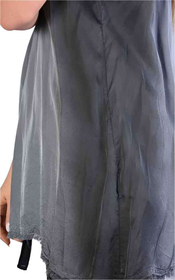 A39B SM188 GREY Satin Degrade Tank Top