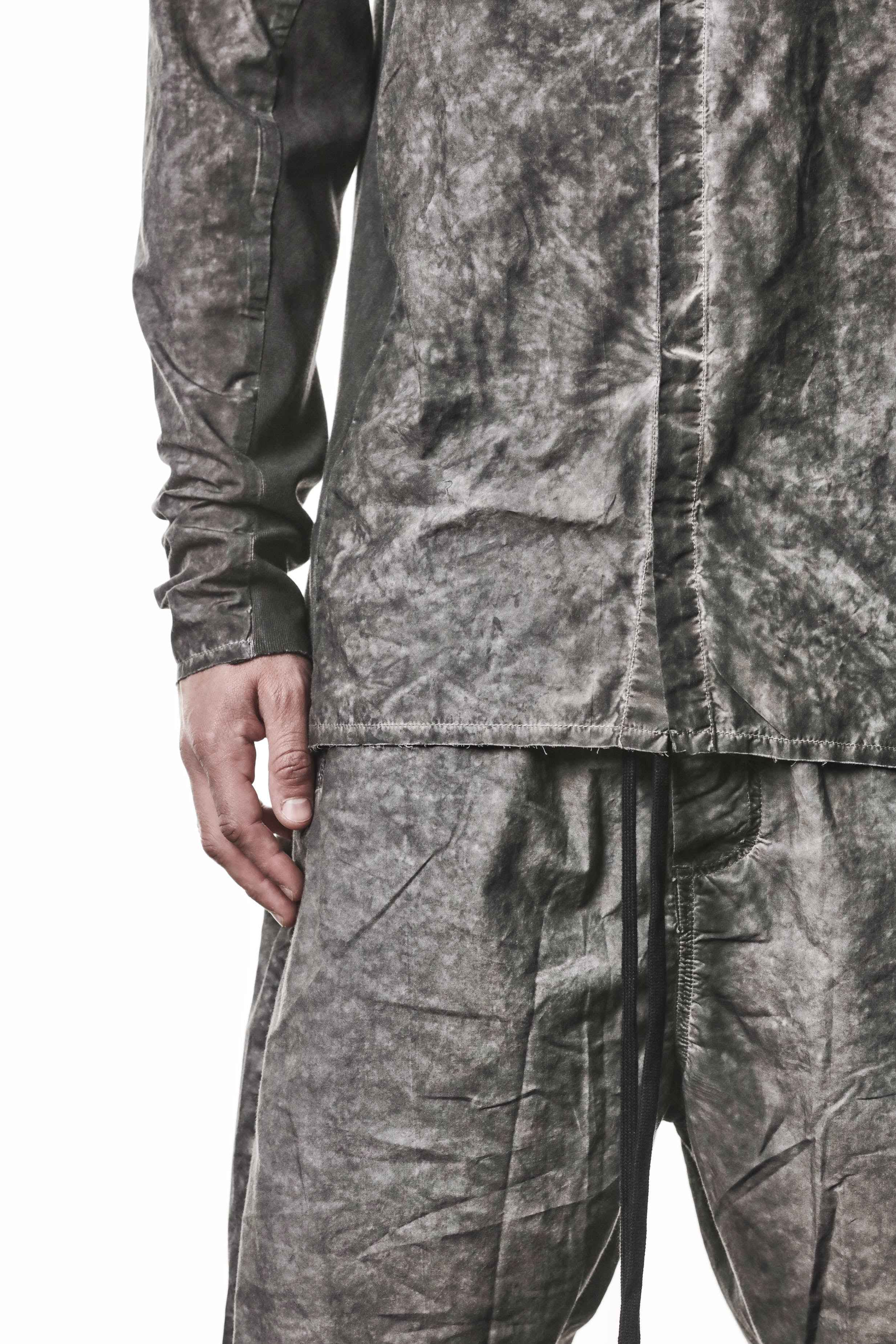 THOM KROM M H 178 Vegetal Black Men's Shirt | Organic Cotton Portuguese