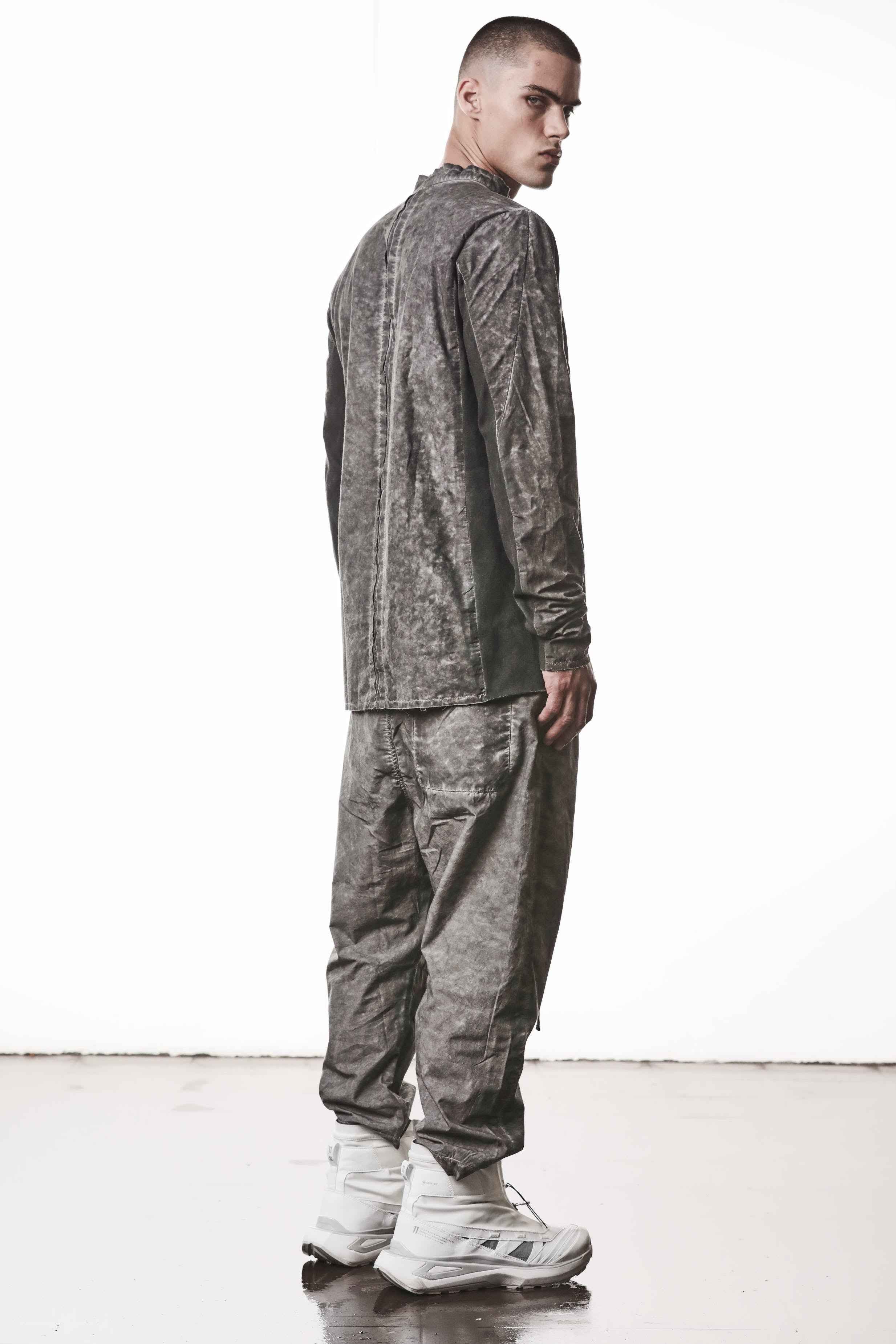 THOM KROM M H 178 Vegetal Black Men's Shirt | Organic Cotton Portuguese