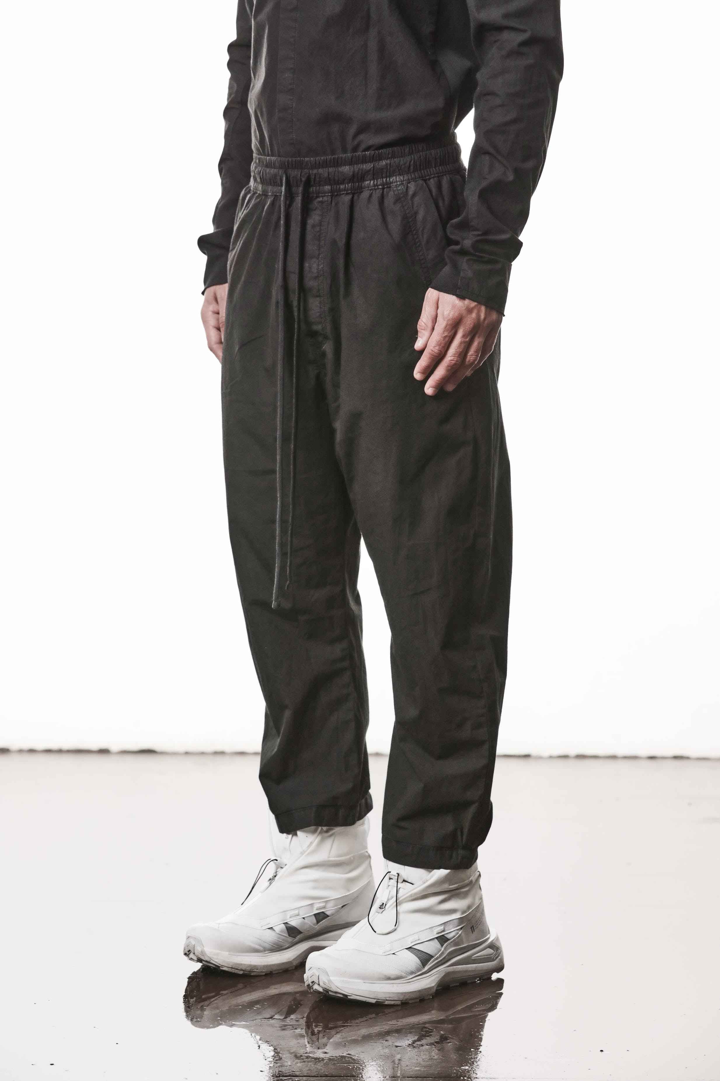 M P 38 black Men trousers long woven/ge-