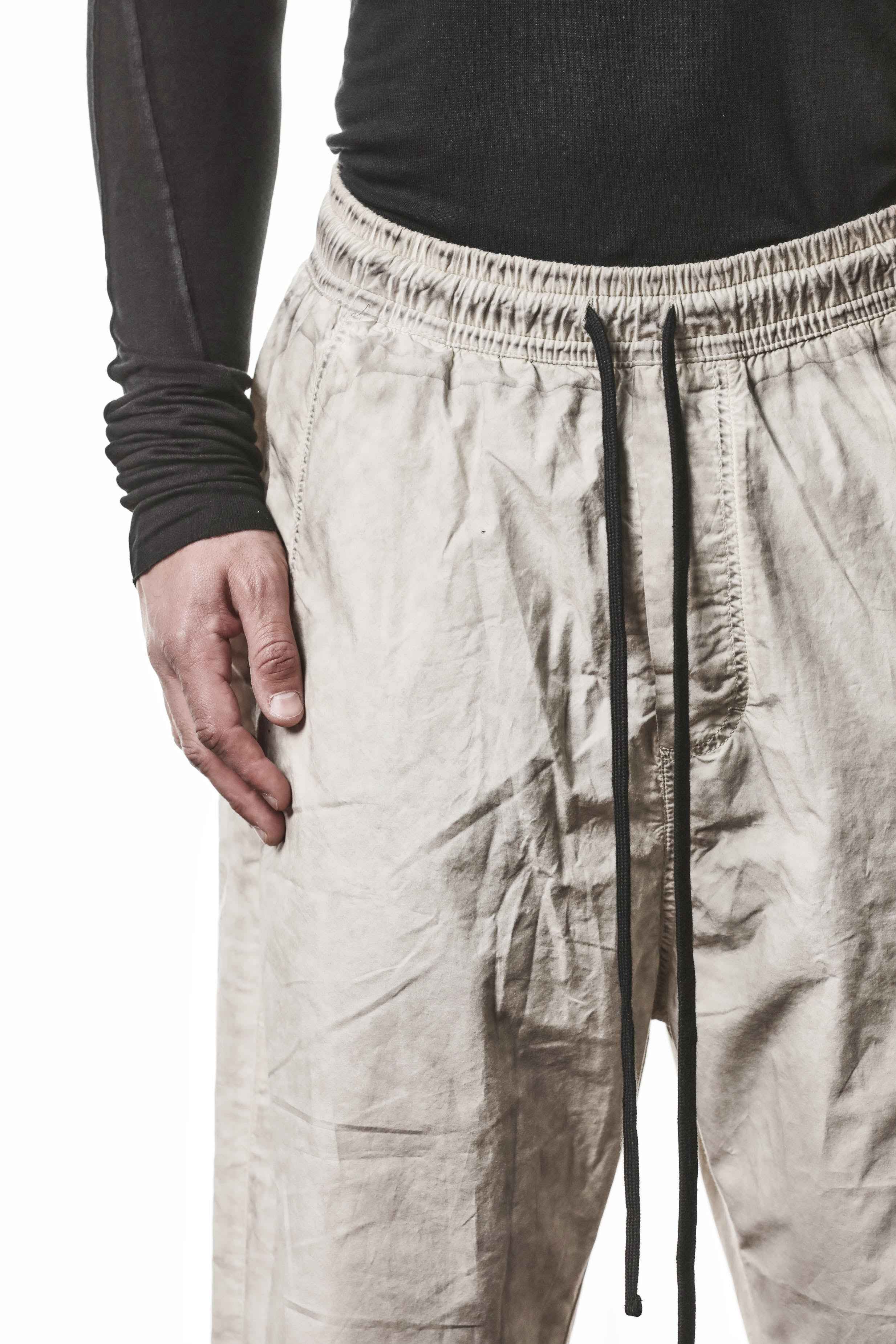 M P 38 Trousers - Vegetal Stone Organic Cotton Men's Long Woven