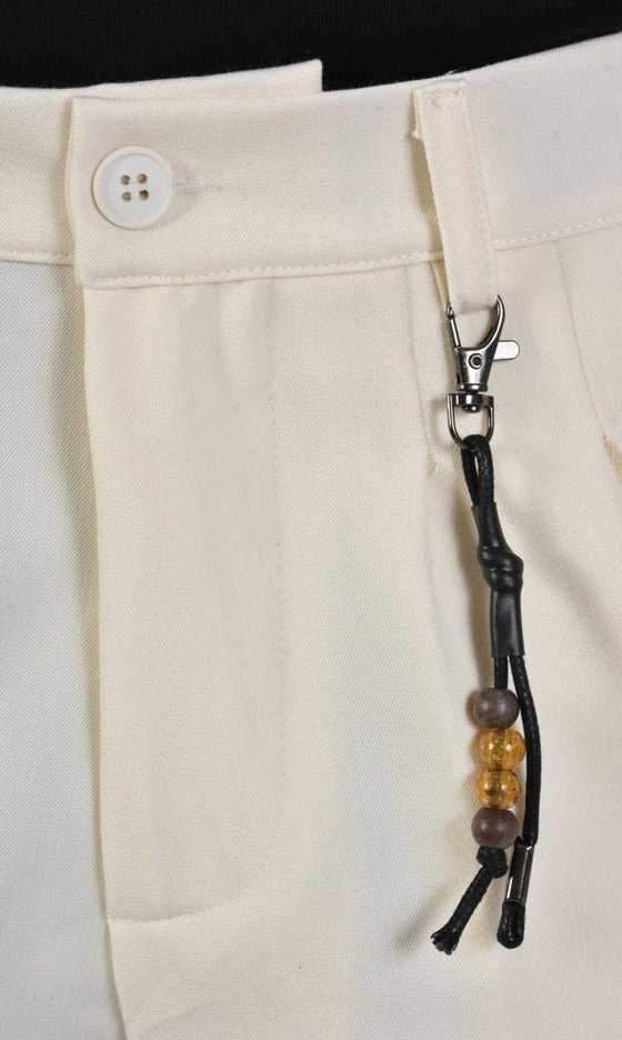 TR2ZX77LT23X ECRU stretch trousers