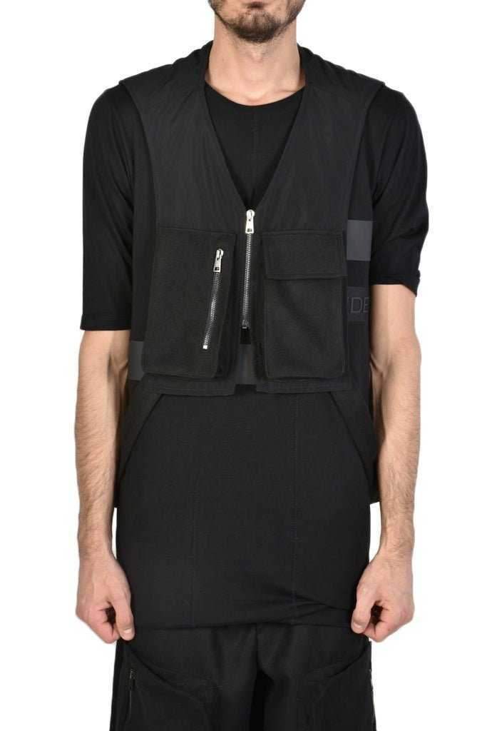 TR3B CONSPIRACY2325 BLACK Regular Cloth Coat