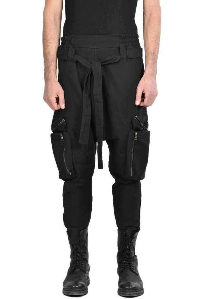 TR3B PARK23 black Pants man