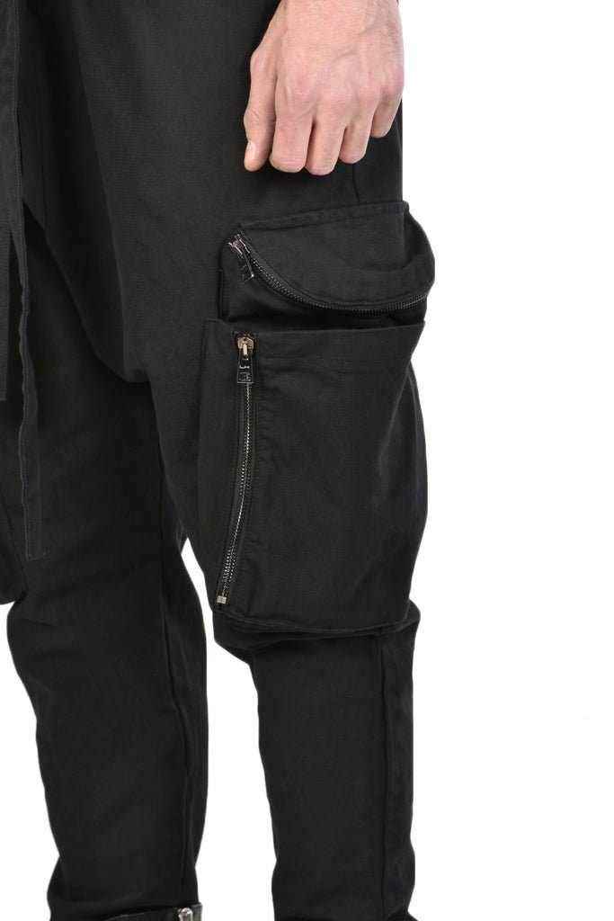 TR3B PARK23 black Pants man