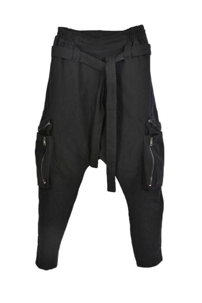 TR3B PARK23 black Pants man