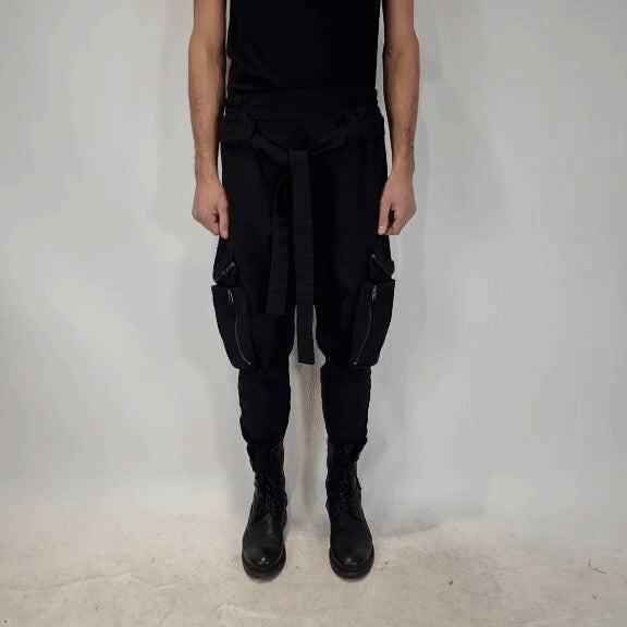 TR3B PARK23 black Pants man