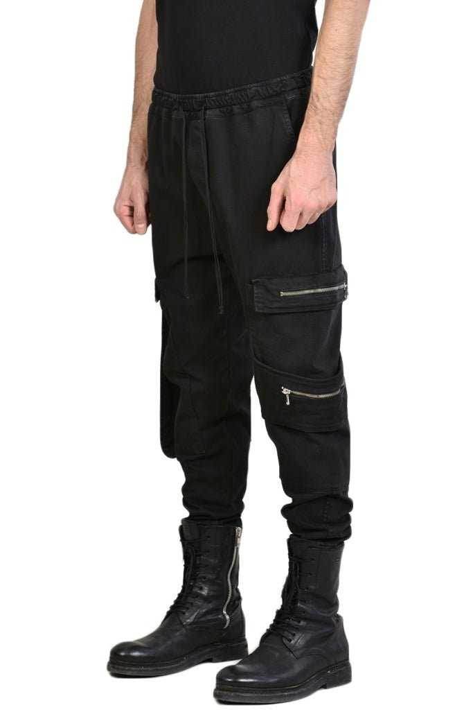 TR3C HOOKER23 black pants man