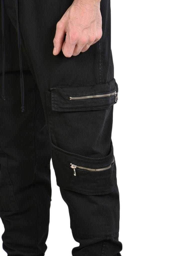 TR3C HOOKER23 black pants man