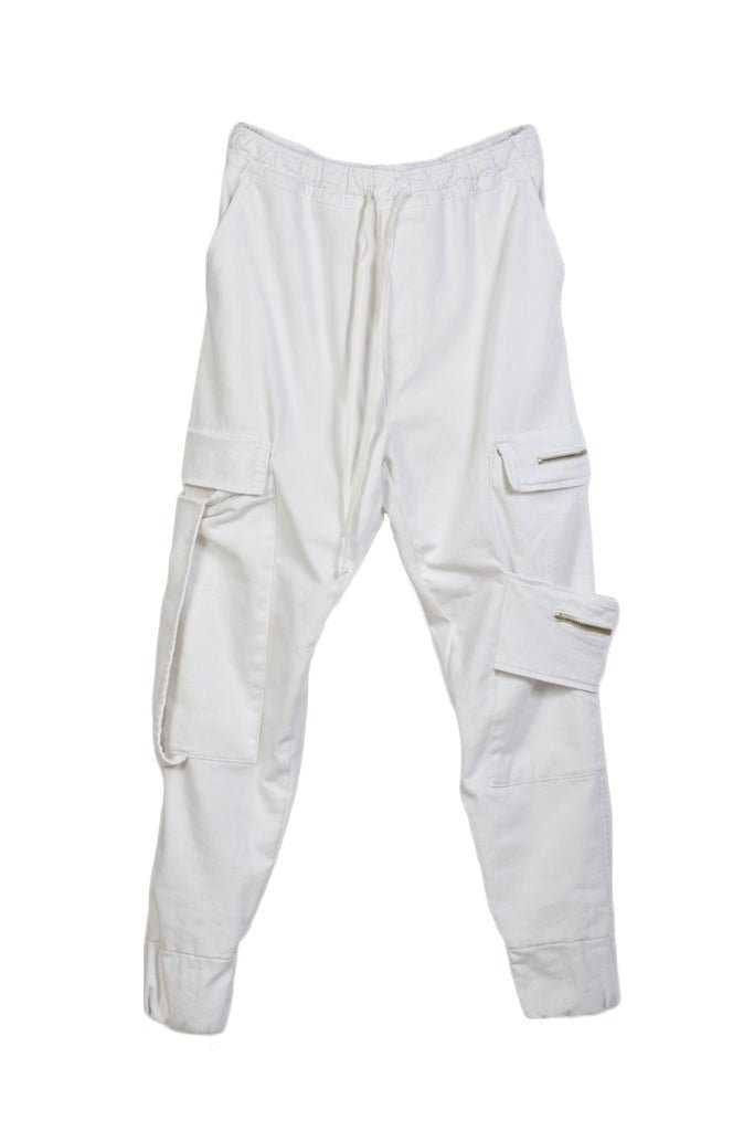 TR3C HOOKER23 white pants man