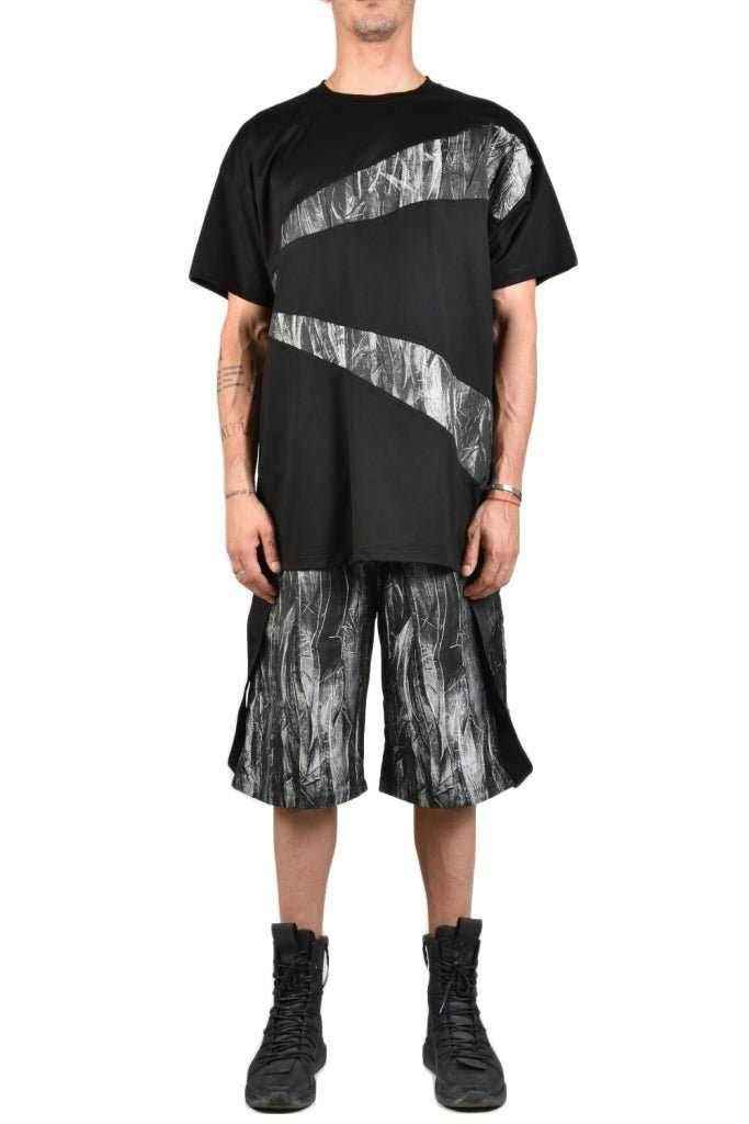 TR3M NEBA23 black t shirt man