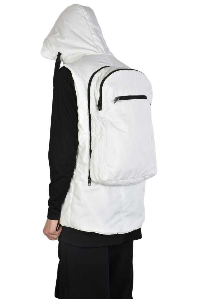 TR3P TODIE2325 WHITE sleeveless down jacket