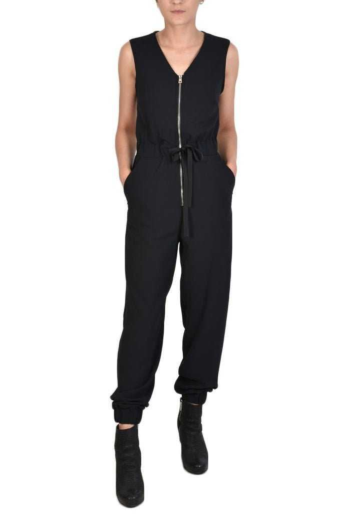 TR4B BENTLEY23 BLACK Fluido Jumpsuit