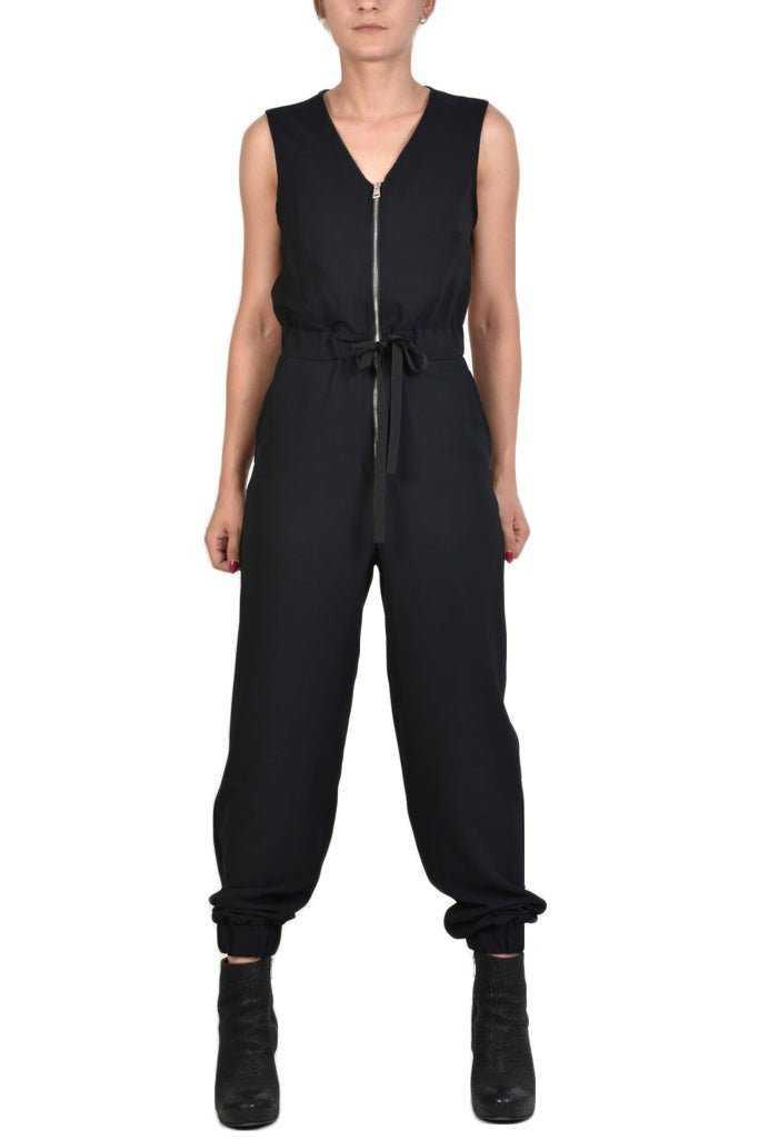 TR4B BENTLEY23 BLACK Fluido Jumpsuit