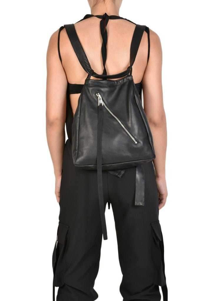 TR4B INBOSKY23 BLACK Nappa Leather Bag