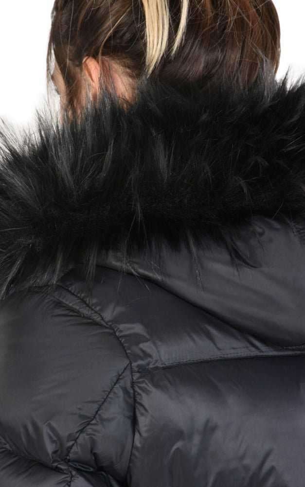 TR4P SKIPPER2325 BLACK nylon bomber