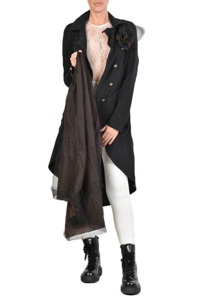 A39B SM16TEPHRA1 Cotton Polyester Trench