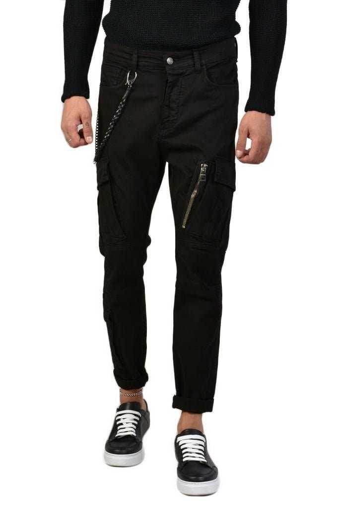 TRCR602023 BLACK comfortable trousers