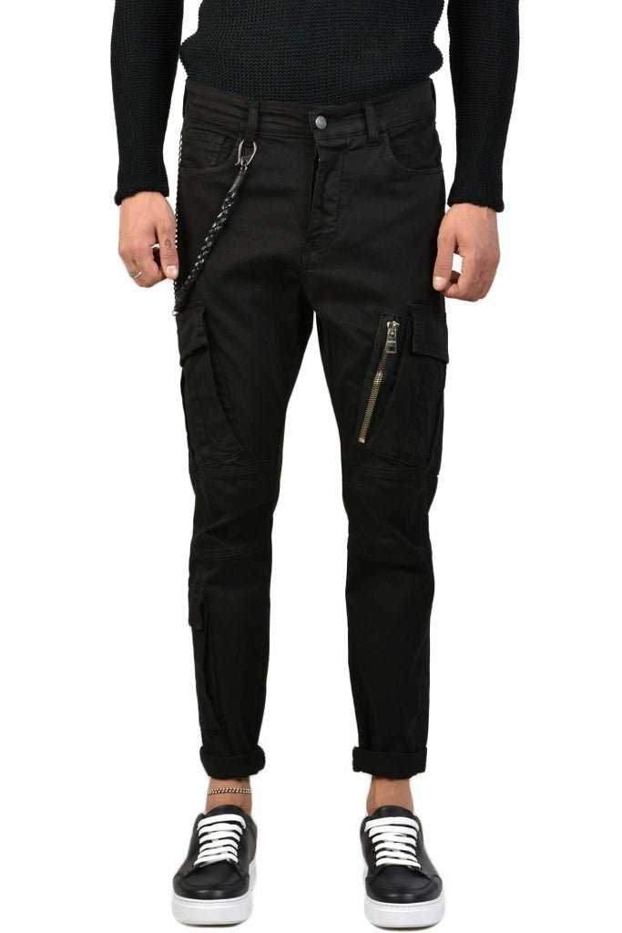 TRCR602023 BLACK comfortable trousers