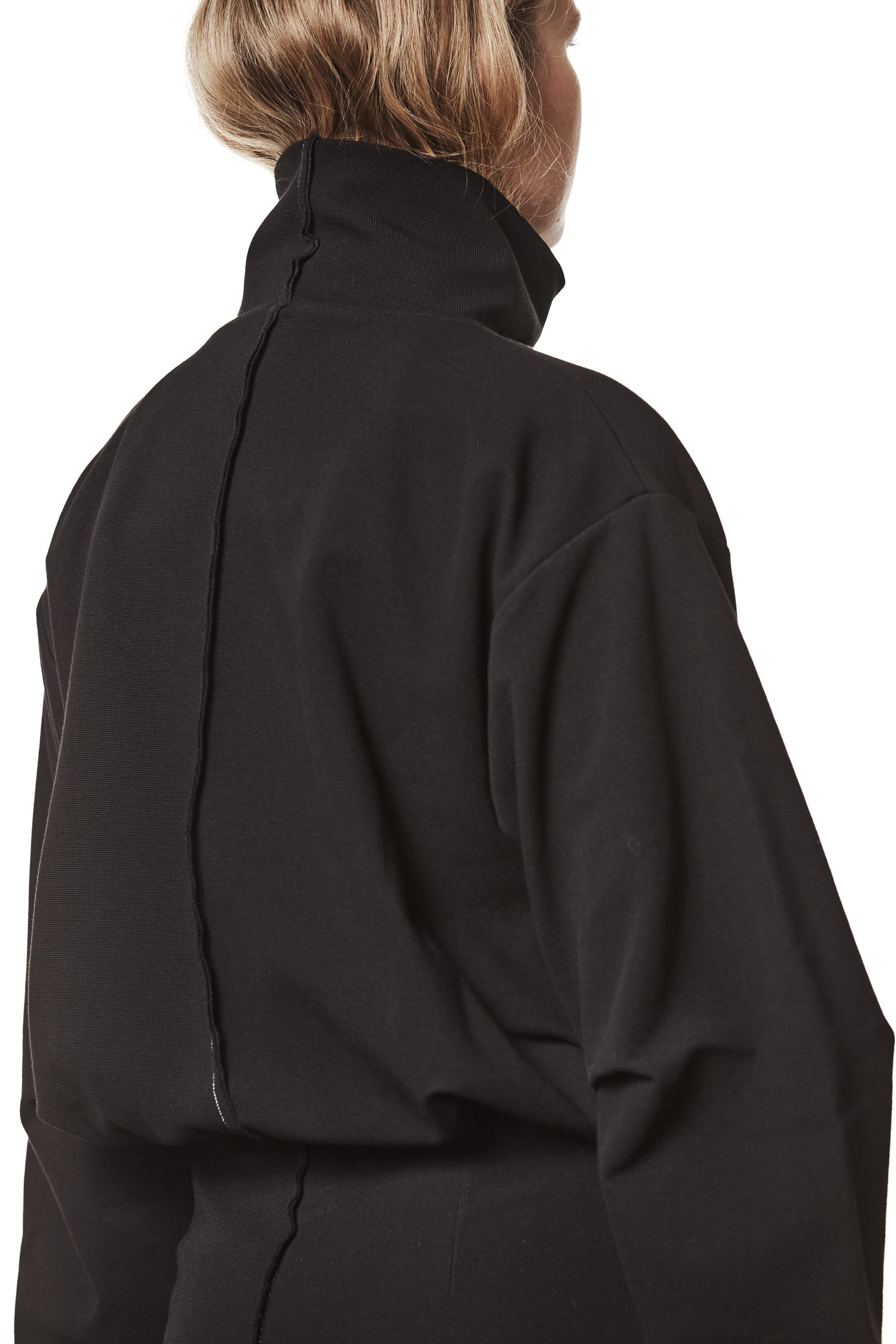 W SJ 49426 WOMAN BLACK JACKET THOM KROM