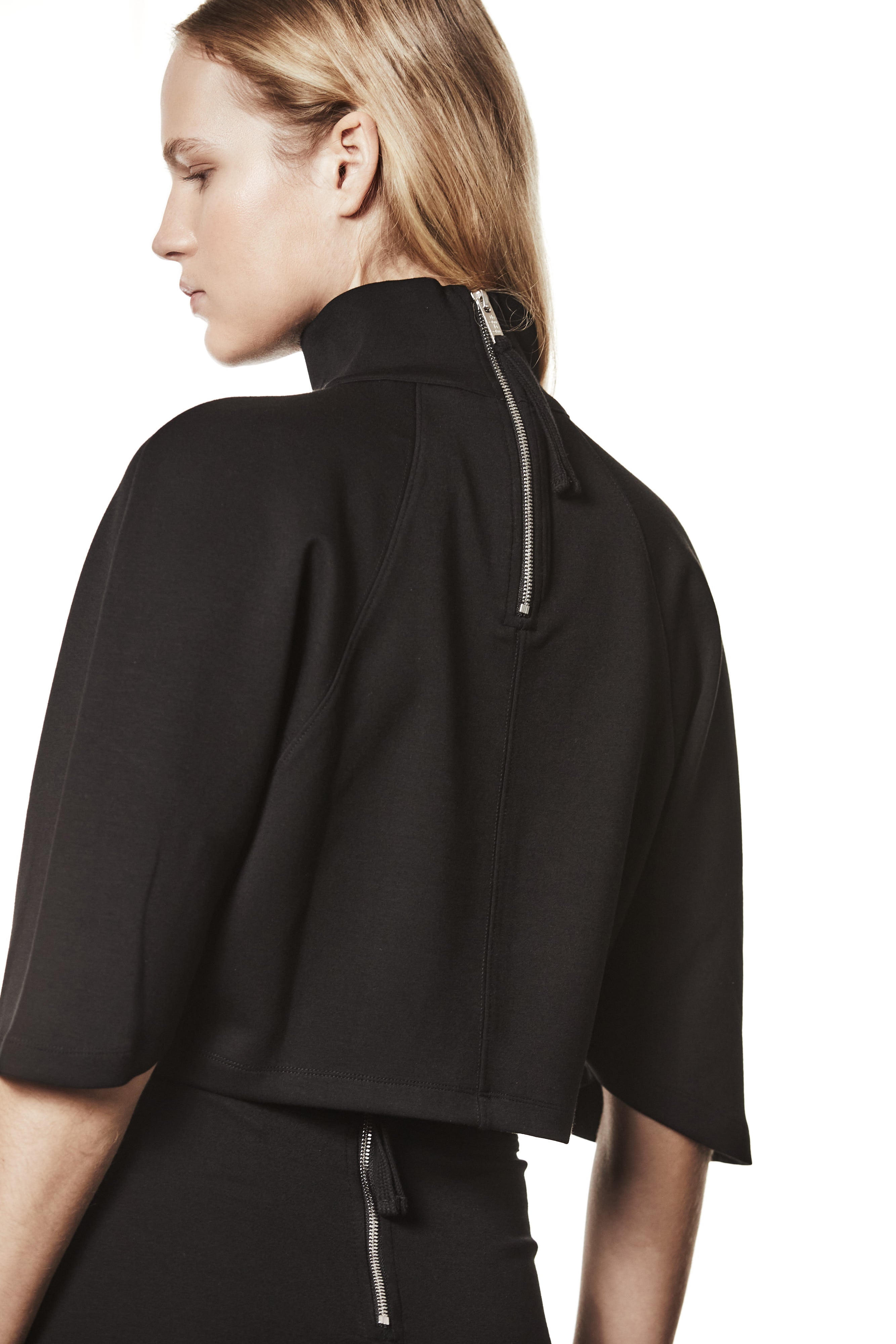 W TS 57526 WOMAN SKIRT BLACK THOM KROM