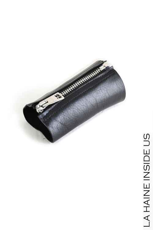 4B LW784 BRACELET Leather UNISEX U Black FW 26/27