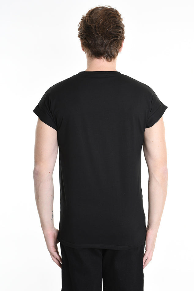 3M M1149 T-SHIRT Regular Cotton Bielastic Black LA HAINE INSIDE US